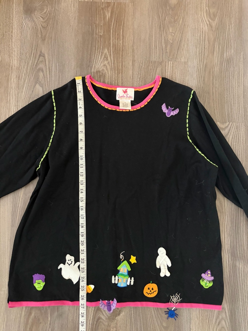 Vintage 90s Halloween Sweater - Picture 8 of 9